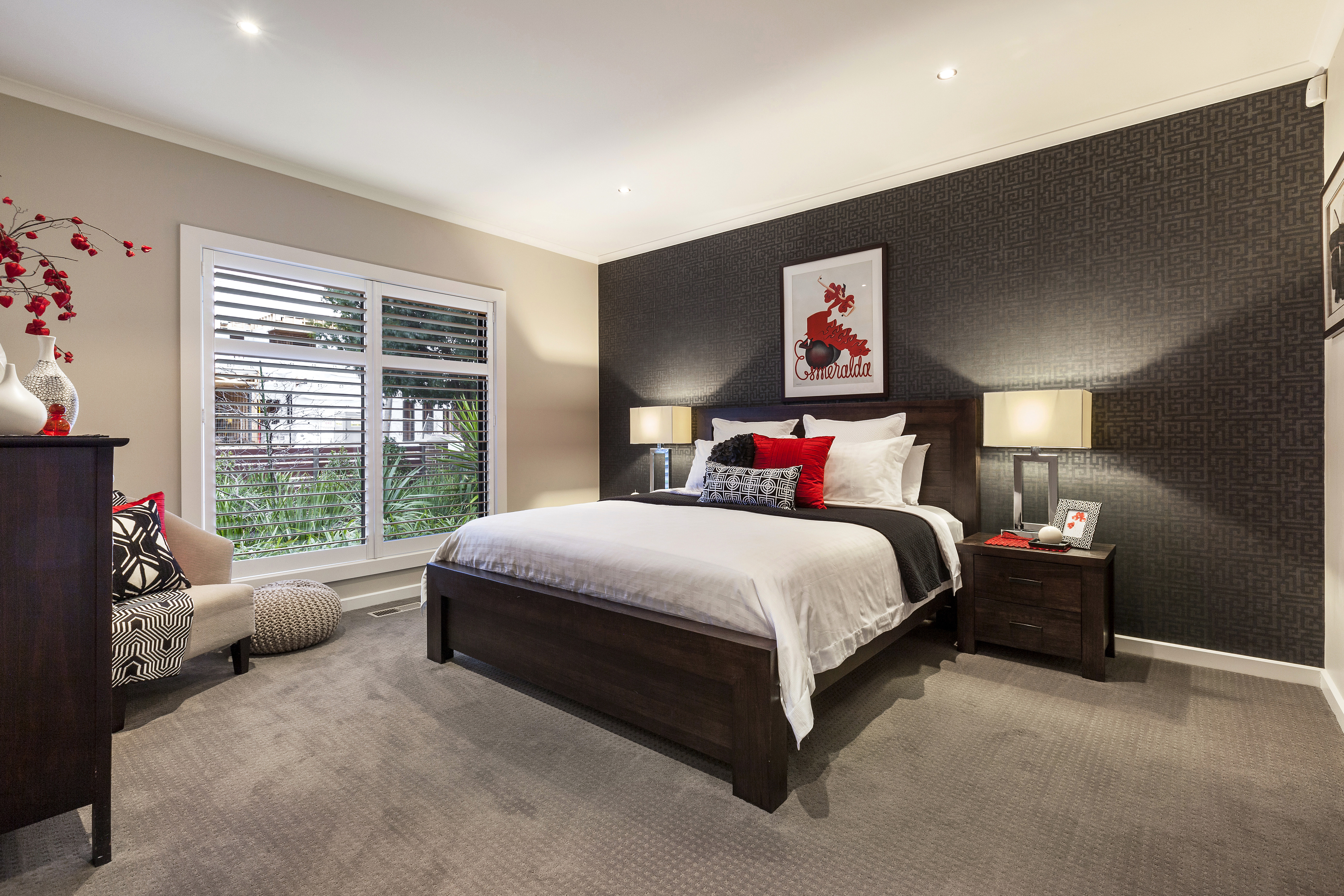 Nunawading main bedroom