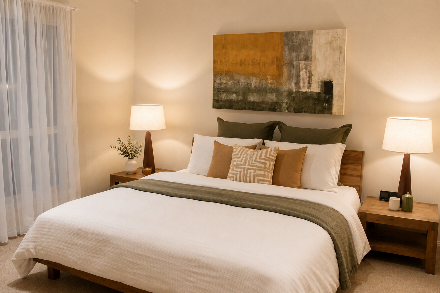 Rowville main bedroom